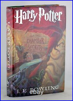 J K Rowling 1st Ed 1999 Harry Potter And The Chamber Of Secrets Hardcover withDJ