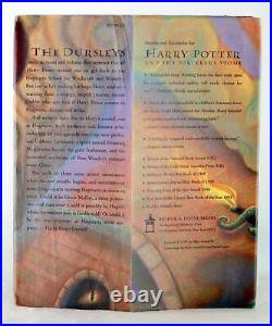 J K Rowling 1st Ed 1999 Harry Potter And The Chamber Of Secrets Hardcover withDJ
