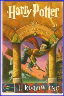 J. K. Rowling, 2001 Harry Potter and the Philosopher's Stone=First Edition in RO