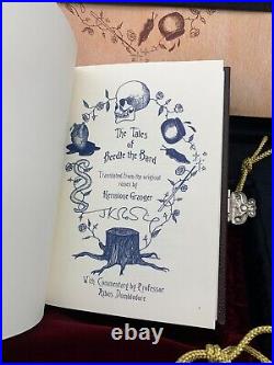 J. K Rowling Collector's First Edition The Tales Of Beedle The Bard- Excellent