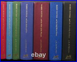 J K Rowling, Complete Set of Harry Potter Deluxe Edition, includes 1st Printings