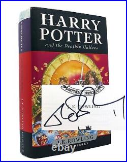 J. K. Rowling HARRY POTTER AND THE DEATHLY HALLOWS Signed 1st UK 1st Edition