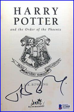 J. K. Rowling HARRY POTTER AND THE ORDER OF THE PHOENIX Signed 1st UK Edition