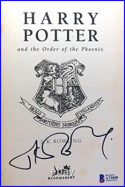 J. K. Rowling HARRY POTTER AND THE ORDER OF THE PHOENIX Signed 1st UK Edition