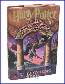 J K Rowling / HARRY POTTER AND THE SORCERER'S STONE 1st Edition 1998