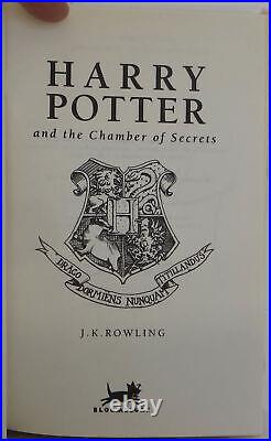 J K Rowling / Harry Potter and the Chamber of Secrets Signed 1st #2107010