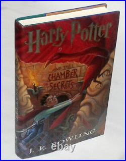 J K Rowling Harry Potter and the Chamber of Secrets TRUE FIRST AMERICAN EDITION