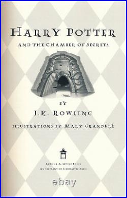 J K Rowling Harry Potter and the Chamber of Secrets TRUE FIRST AMERICAN EDITION