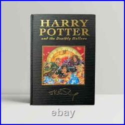 J. K. Rowling Harry Potter and the Deathly Hallows Deluxe Edition SIGNED