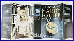J. K. Rowling Harry Potter and the Deathly Hallows First Edition Signed