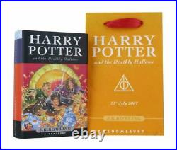 J. K. Rowling Harry Potter and the Deathly Hallows First UK Edition 2007