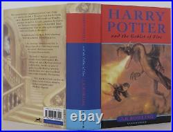 J K Rowling / Harry Potter and the Goblet of Fire Signed 1st Edition #2203009