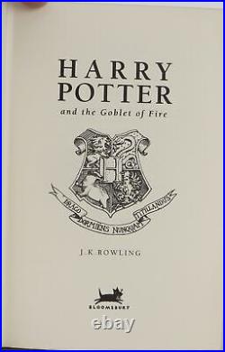 J K Rowling / Harry Potter and the Goblet of Fire Signed 1st Edition #2207014