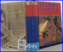 J K Rowling / Harry Potter and the Goblet of Fire Signed 1st Edition #2305012