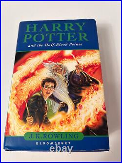 J K Rowling / Harry Potter and the Half-Blood Prince First Edition 2005