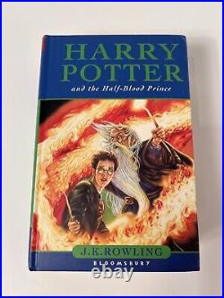 J K Rowling / Harry Potter and the Half-Blood Prince First Edition 2005