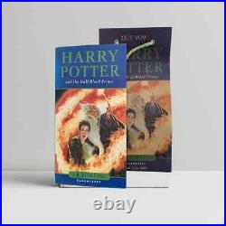 J. K. Rowling Harry Potter and the Half Blood Prince First Edition 2005 + Bag