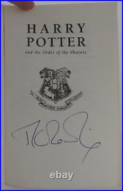 J K Rowling / Harry Potter and the Order of the Phoenix Signed 1st #2203020