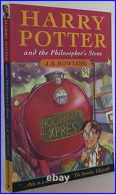 J K Rowling / Harry Potter and the Philosopher's Stone 1st Edition 1997 #2205009