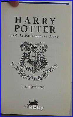 J K Rowling / Harry Potter and the Philosopher's Stone First Edition #1704260
