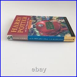 J K Rowling Harry Potter and the Philosopher's Stone First Edition, 4th Print
