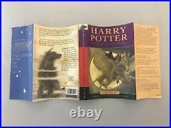 J. K. Rowling Harry Potter and the Prisoner of Azkaban First UK Edition 1999