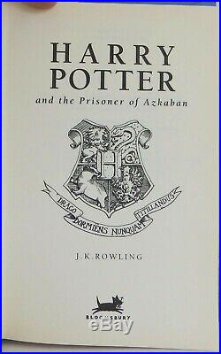 J K Rowling / Harry Potter and the Prisoner of Azkaban Signed 1st #2005025