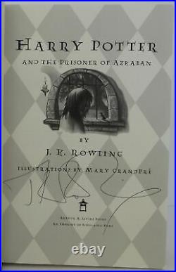 J K Rowling / Harry Potter and the Prisoner of Azkaban Signed 1st #2105020
