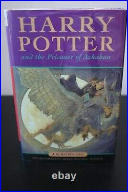 J. K. Rowling Signed 1st UK Edition JK Harry Potter & Prisoner of Azkaban PSA