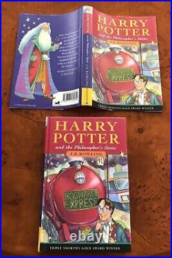 J K Rowling's Harry Potter and the Philosophers Stone Bloomsbury 1st Edition