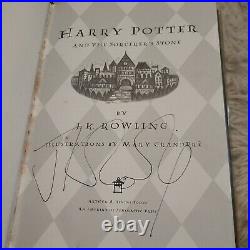 J K Rowlings Harry Potter And The Sorcerers Stone Original Signed super rare