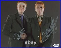 James Oliver Phelps Harry Potter Autographed Signed 8x10 Photo COA