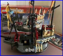 LEGO Harry Potter Durmstrang Ship (4768) WITH ORIGINAL BOX & INSTRUCTIONS RARE