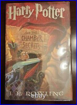 LIKE NEW Harry Potter and the Chamber of Secrets, First Ed, 1st Printing, HC DJ