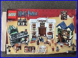 Lego 10217 Harry Potter Diagon Alley In Original Box Complete Set
