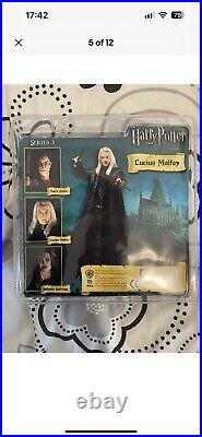 NECA Harry Potter Order Of The Phoenix Lucius Malfoy Series 3 Action Figure New