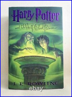 NEW Harry Potter and Half Blood Prince 1st Edition/ 1st PRINTING 2005 (UNREAD)