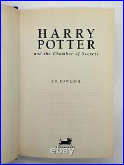 NF Harry Potter Chamber of Secrets FIRST EDITION 6th ROWLING Bloomsbury