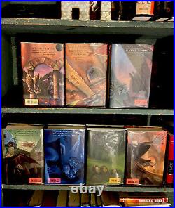 ORIGINAL Harry Potter 1st Edition 7 Book Set-#1 is 4th Print, #2-7 ALL 1ST PRINT