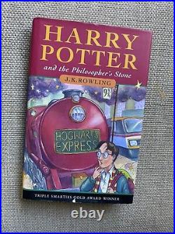 Original Harry Potter and the Philosopher's Stone 1st edition 39 print MINT