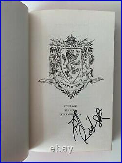 PROOF Daniel Radcliffe signed Harry Potter and the Philosopher's Stone Book