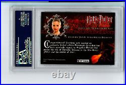 PSA MINT 9 Harry Potter Autograph Card Angelica Mandy FLEUR'S SISTER Auto Artbox