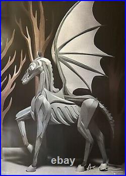 Pottermore Thestral Print Andy Singleton Original Signed PRINT (AS) No 1 of 50