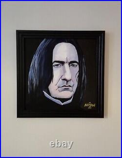 Professor Snape of Harry Potter Acrylic painting 30cm x 30cm