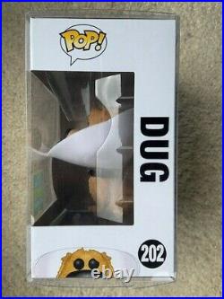 RARE Dug SDCC Funko Pop Vinyl New in Mint Box + Hard Protector