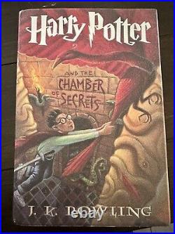 RARE MISPRINT & TYPO 1st Edition Harry Potter & the Chamber of Secrets