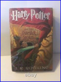 RARE SPELLING ERROR Harry Potter and the Chamber of Secrets J. K. Rowling