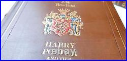 ROWLING- HARRY POTTER 7 book boxed, complete set, luxury leather rebound