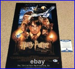 RUPERT GRINT SIGNED HARRY POTTER PHILOSOPHERS STONE 12x18 PHOTO POSTER RON BAS