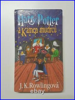 Rowling Harry Potter and the Philosophers Stone, 1st Czech Edition 2000